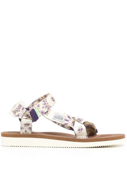 Suicoke DEPA-Cab paisley-print sandals