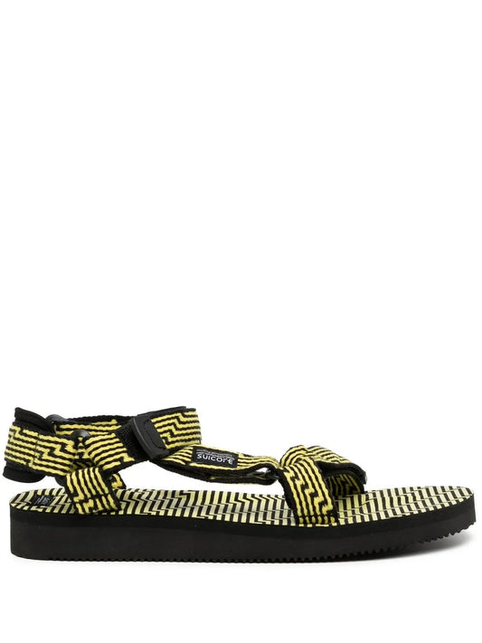 Suicoke DEPA geometric-pattern sandals