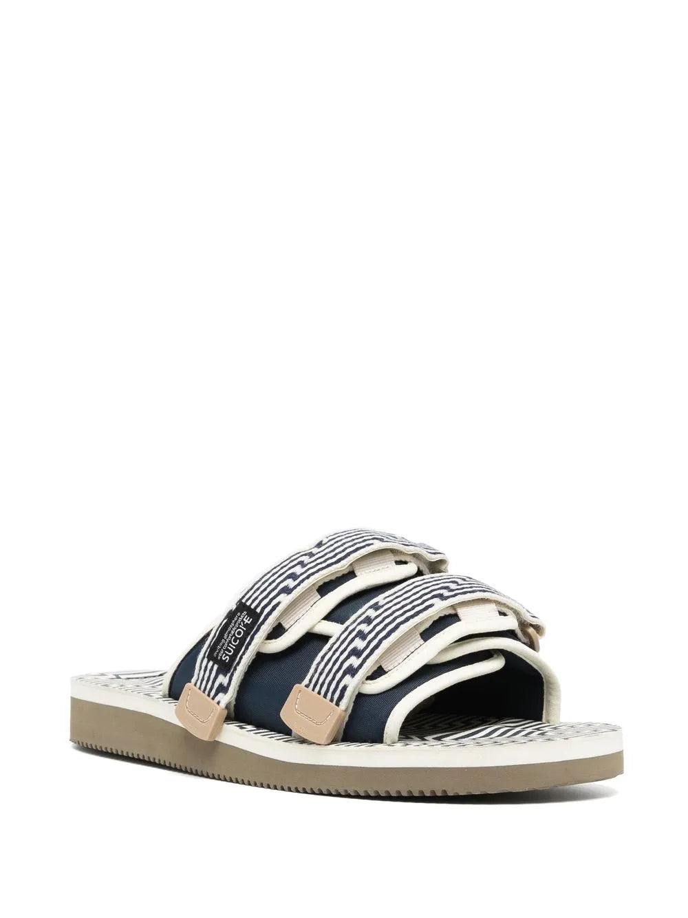 Suicoke MOTO jacquard touch-strap sandals