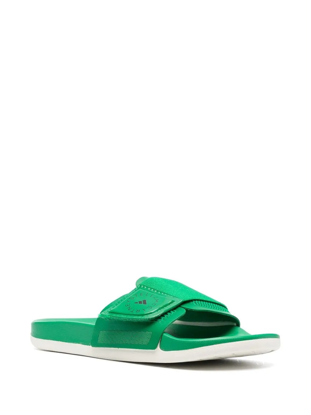 adidas by Stella McCartney logo touch-strap sliders