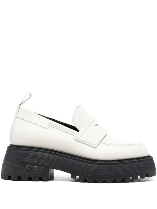 3juin platform 40mm leather loafers