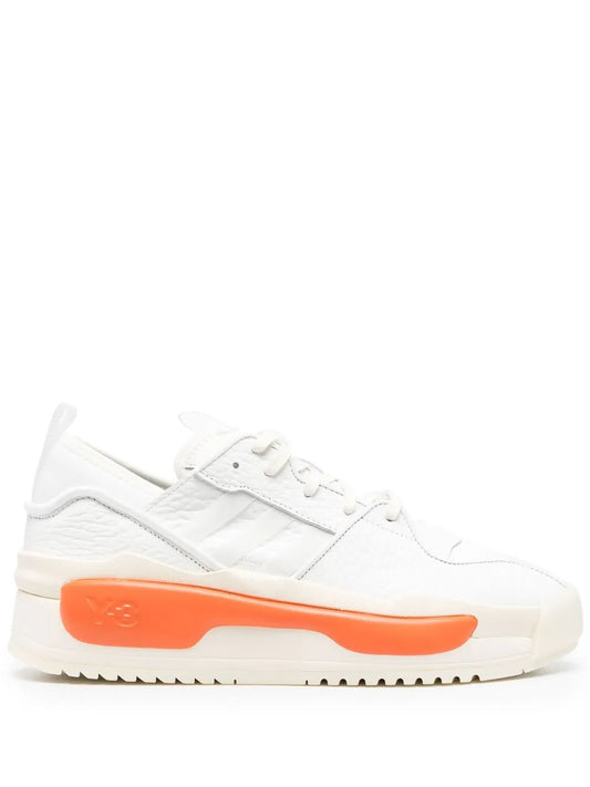 Y-3 logo-print low-top sneakers