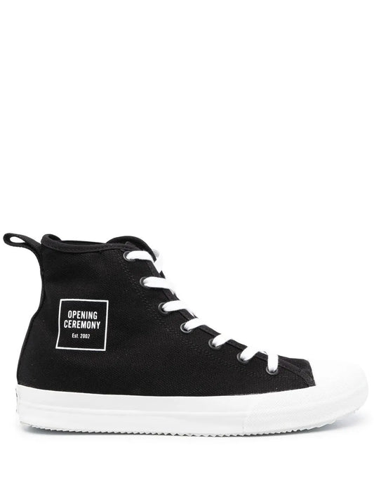 Opening Ceremony Box logo high-top sneakers