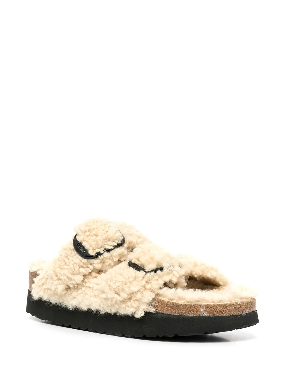Birkenstock Arizona Big Buckle shearling slides