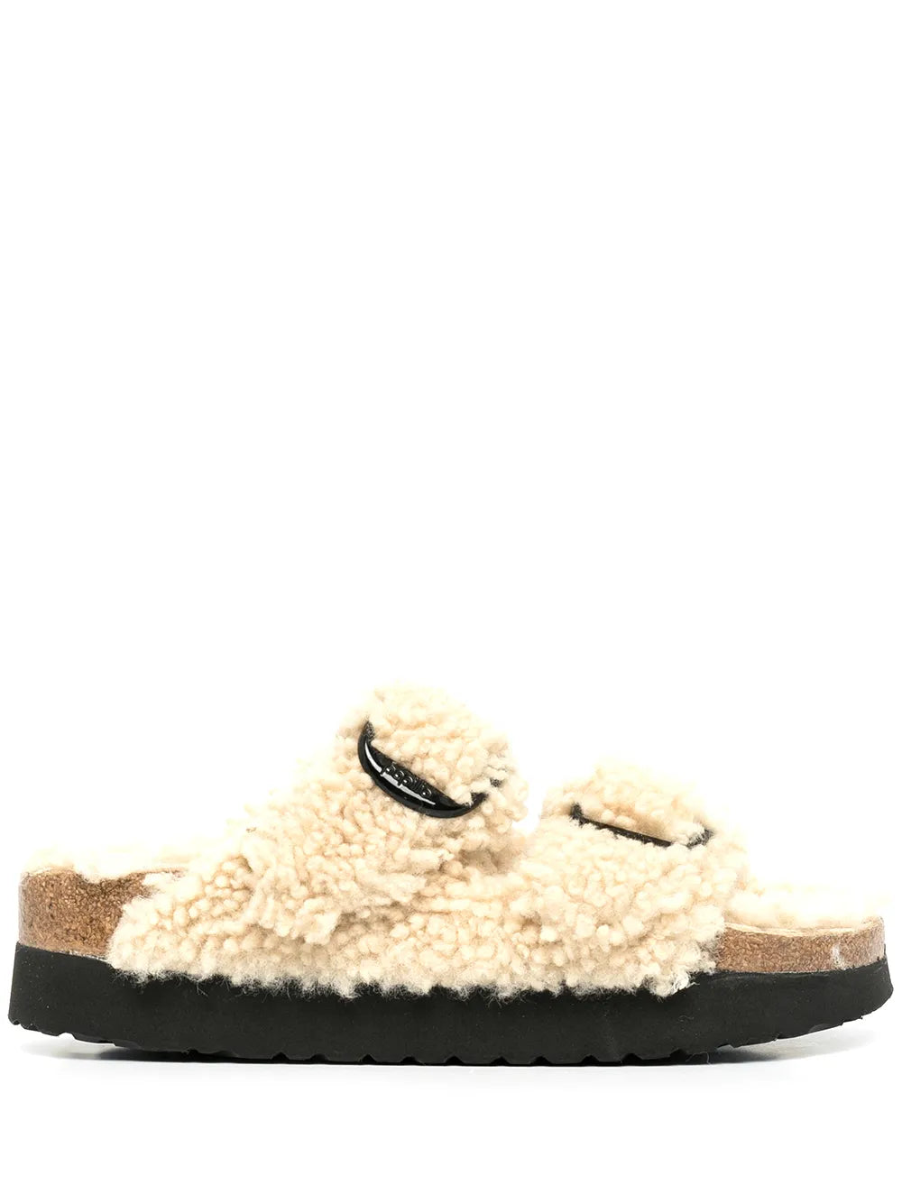Birkenstock Arizona Big Buckle shearling slides