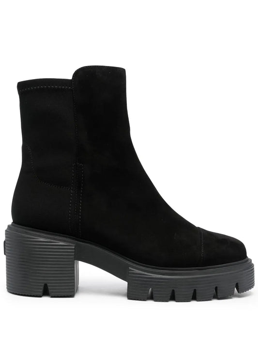 Stuart Weitzman 60mm chunky suede boots