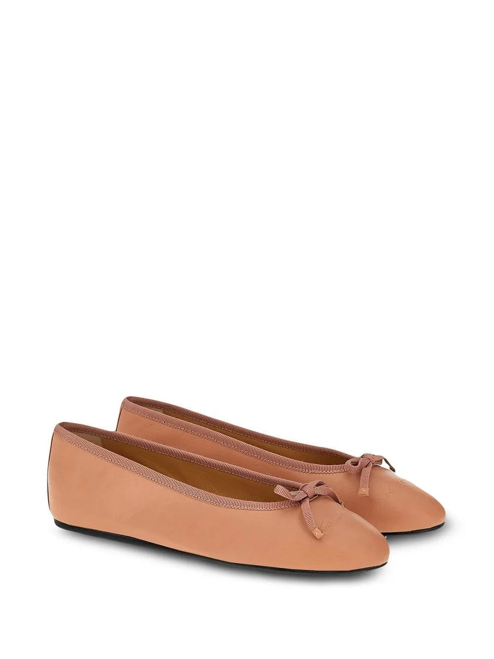 Ferragamo bow-detail ballet flats