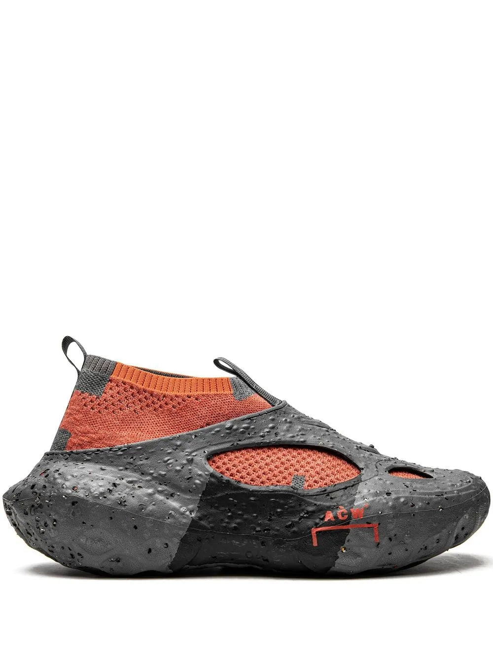 Converse x A-Cold-Wall Sponge Crater "Dark Grey Tangerine Tango" sneakers
