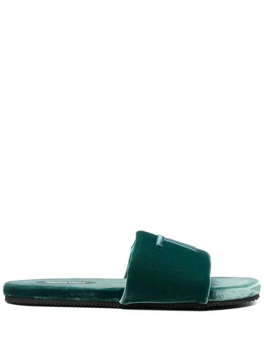 TOM FORD monogram velvet sandals 