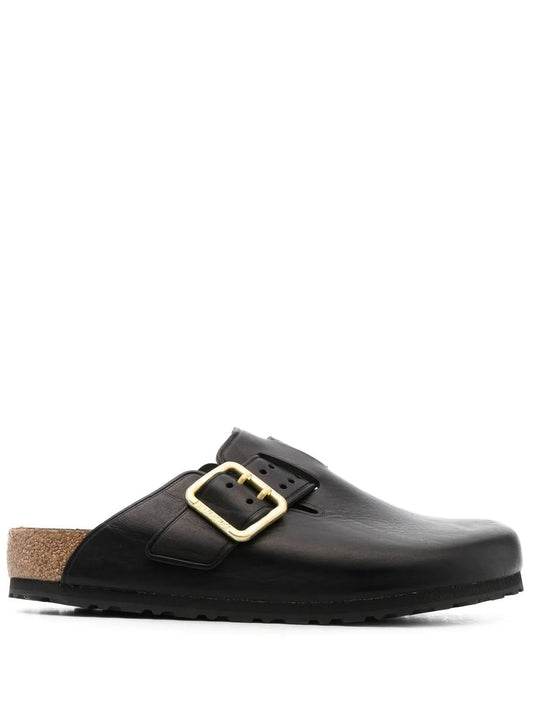 Birkenstock slip-on leather shoes
