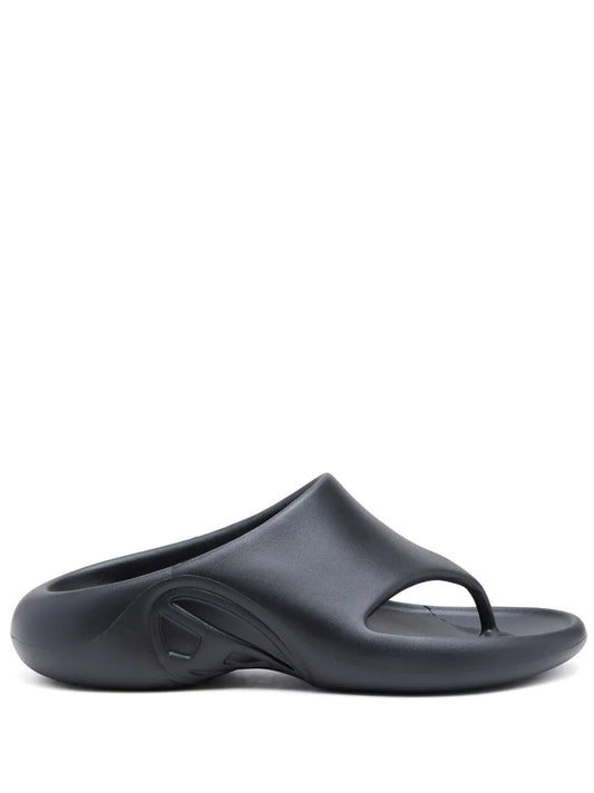Diesel Sa-Maui X logo-embossed flip flops