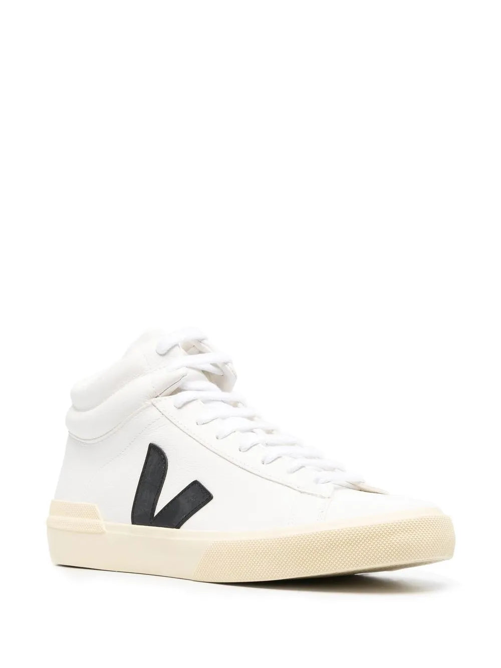 VEJA logo-patch hi-top sneakers