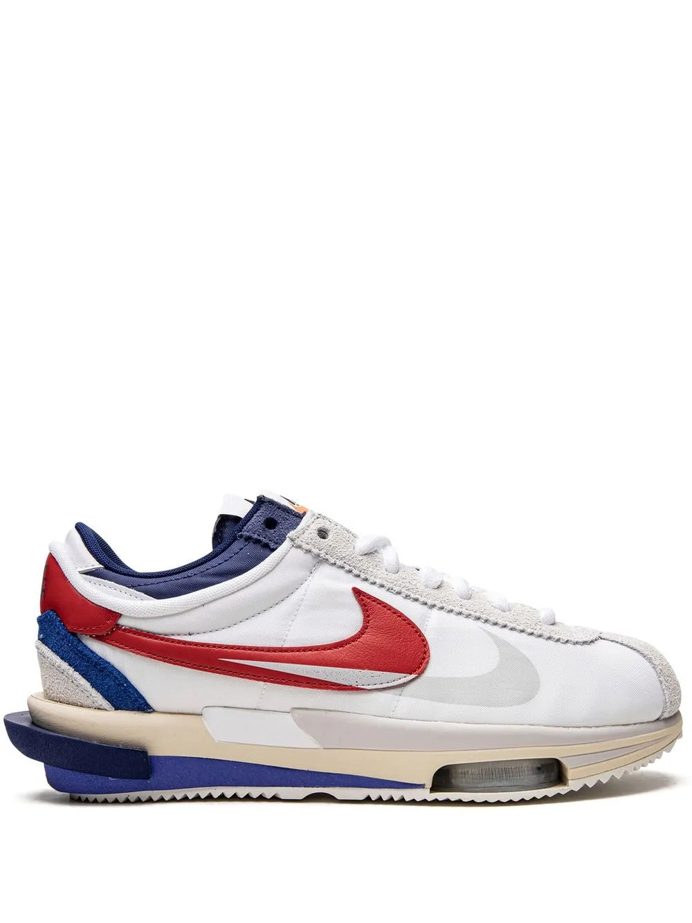 Nike x sacai Cortez 4.0 "White/Red/Blue" sneakers