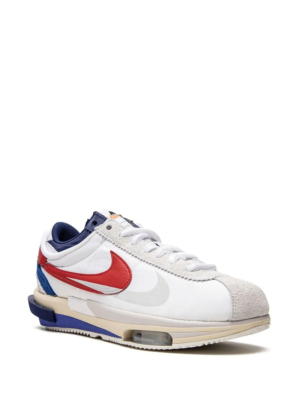 Nike x sacai Cortez 4.0 "White/Red/Blue" sneakers