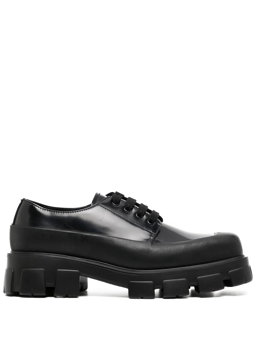 Prada brushed Derby shoes