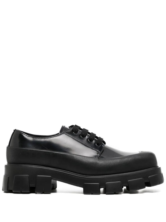 Prada brushed Derby shoes