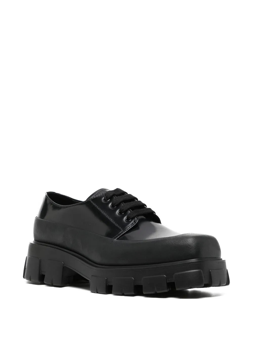 Prada brushed Derby shoes