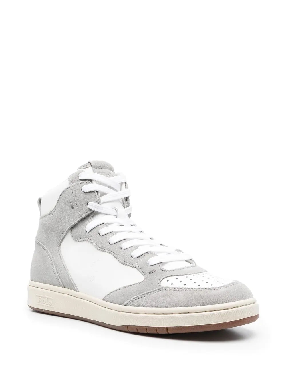 Polo Ralph Lauren Court hi-top suede sneakers