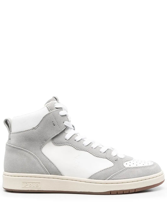 Polo Ralph Lauren Court hi-top suede sneakers