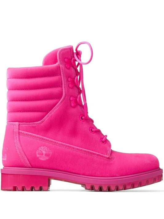 Jimmy Choo x Timberland padded lace-up boots
