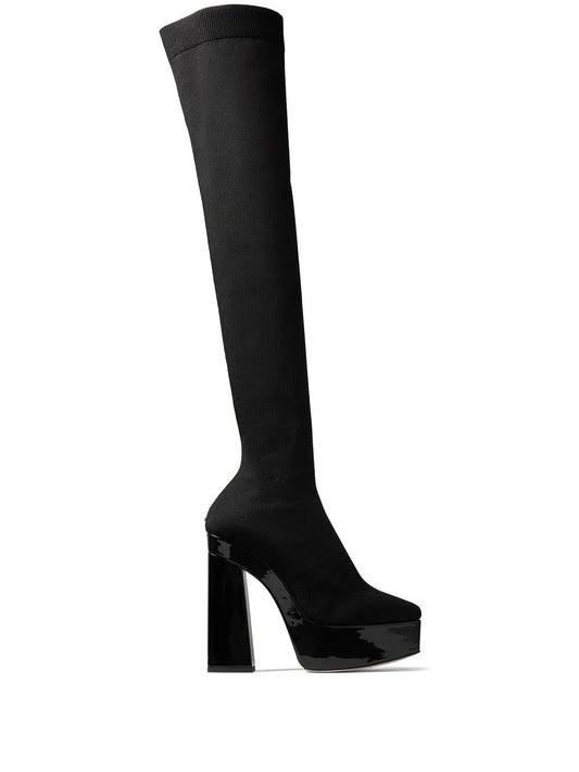 Jimmy Choo Giome 140mm over-the-knee platform boots