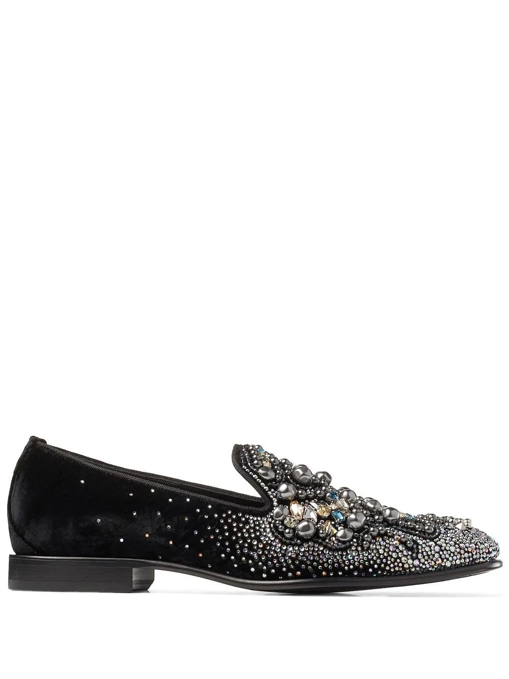 Jimmy Choo Thame bead-embellished slippers