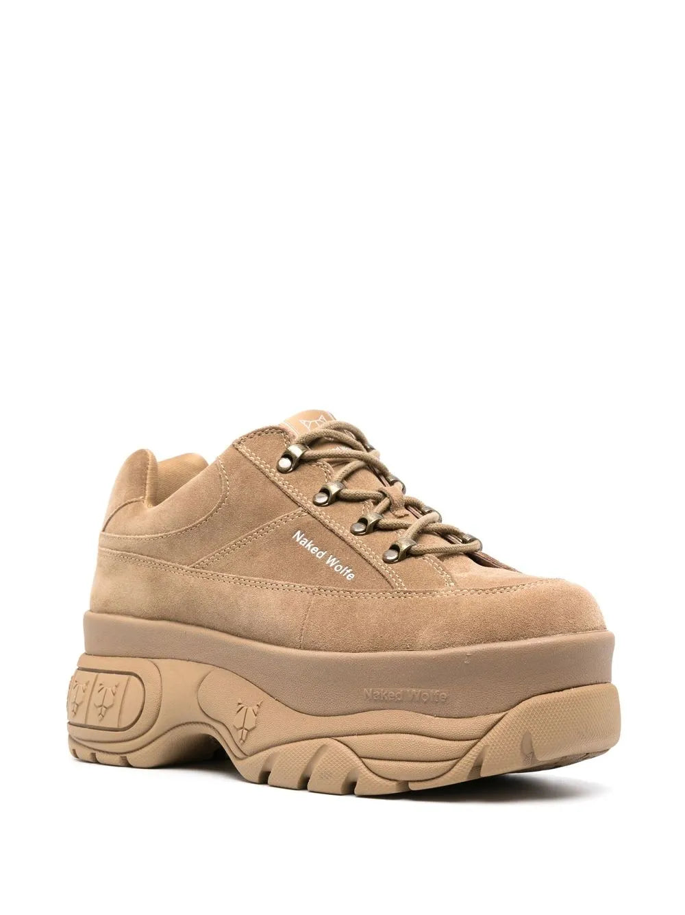 NAKED WOLFE Sporty 70mm platform sneakers