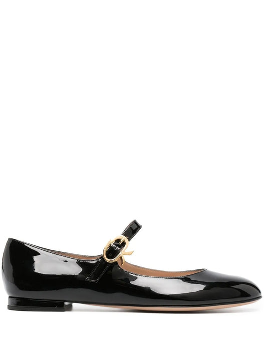 Gianvito Rossi Mary Ribbon flat pumps