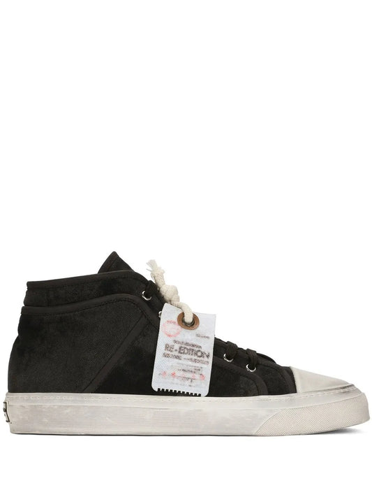Dolce & Gabbana lace-up mid-top sneakers