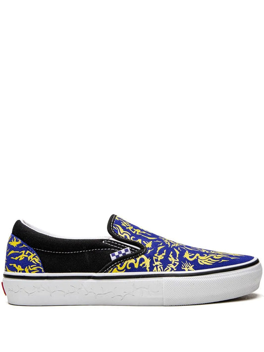 Vans Skate Slip-On "Dragon Flame" sneakers