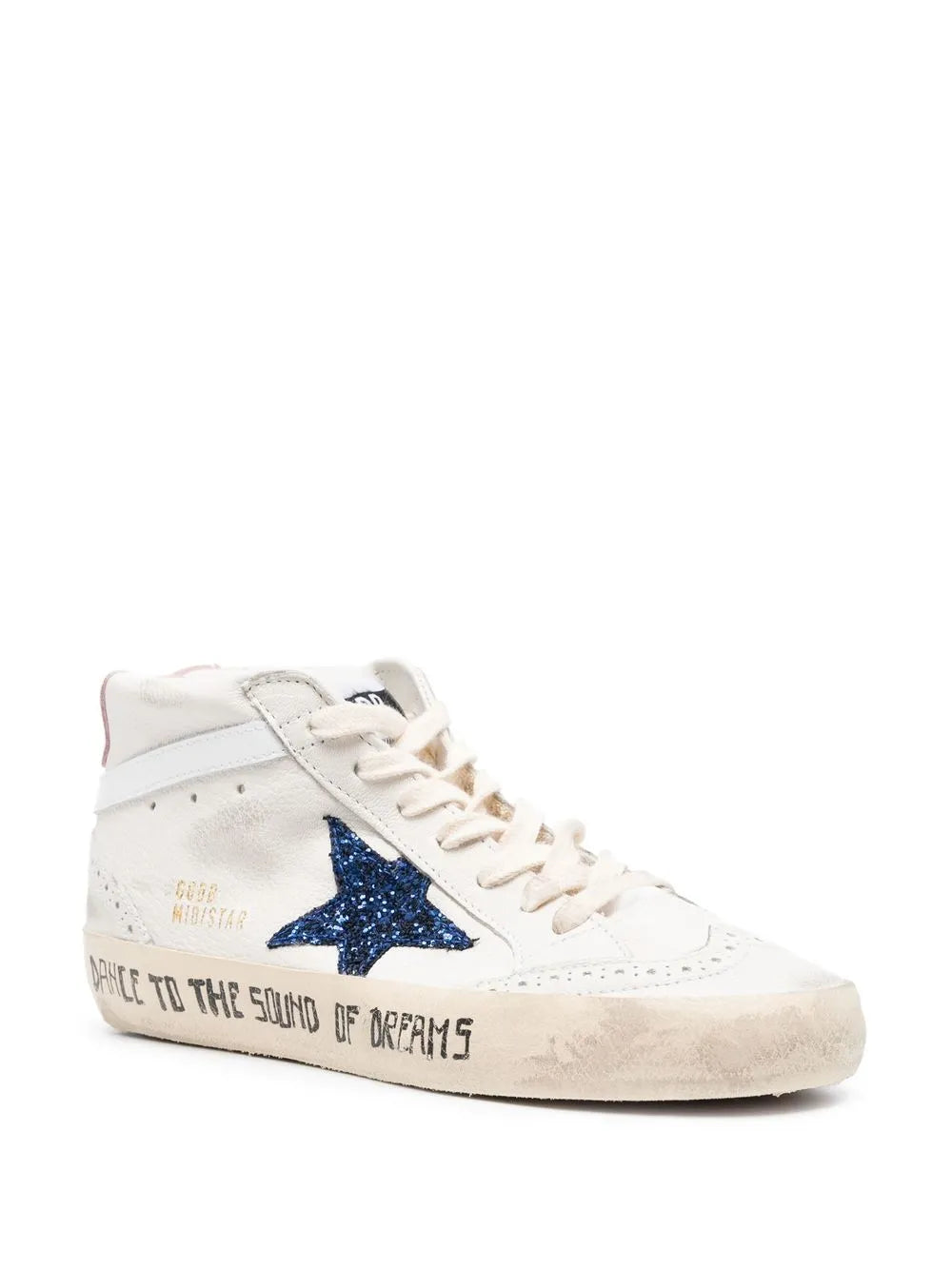 Golden Goose Mid Star lace-up sneakers