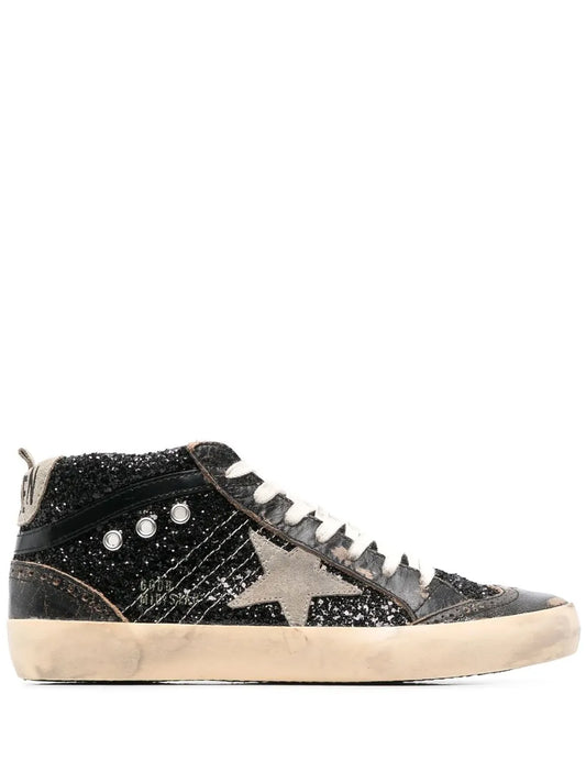 Golden Goose GG Mid Star lace-up sneakers