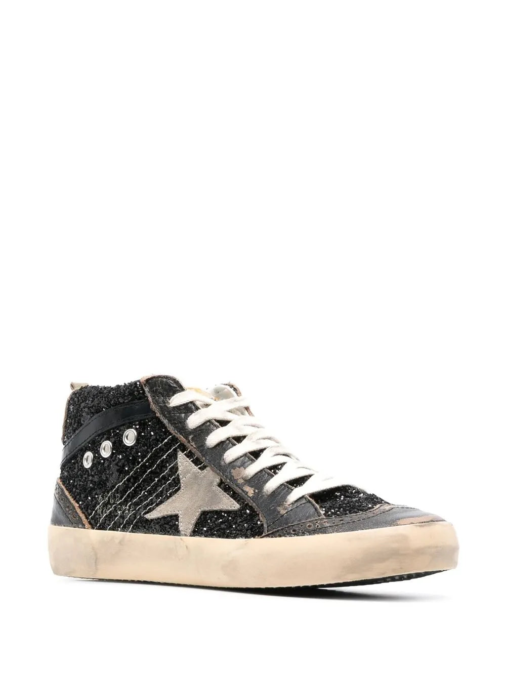 Golden Goose GG Mid Star lace-up sneakers