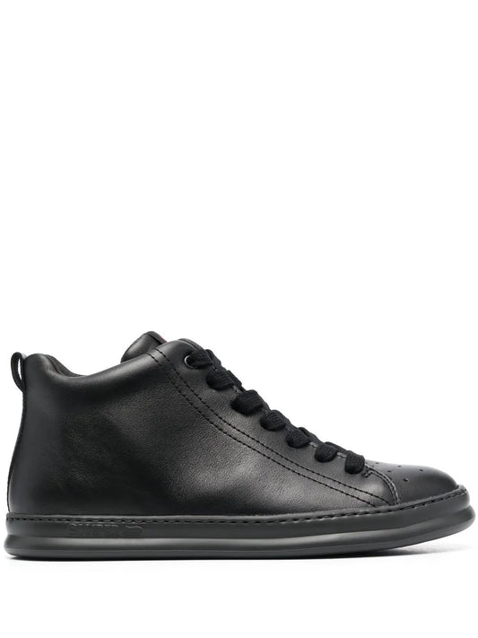 Camper chunky leather lace-up sneakers