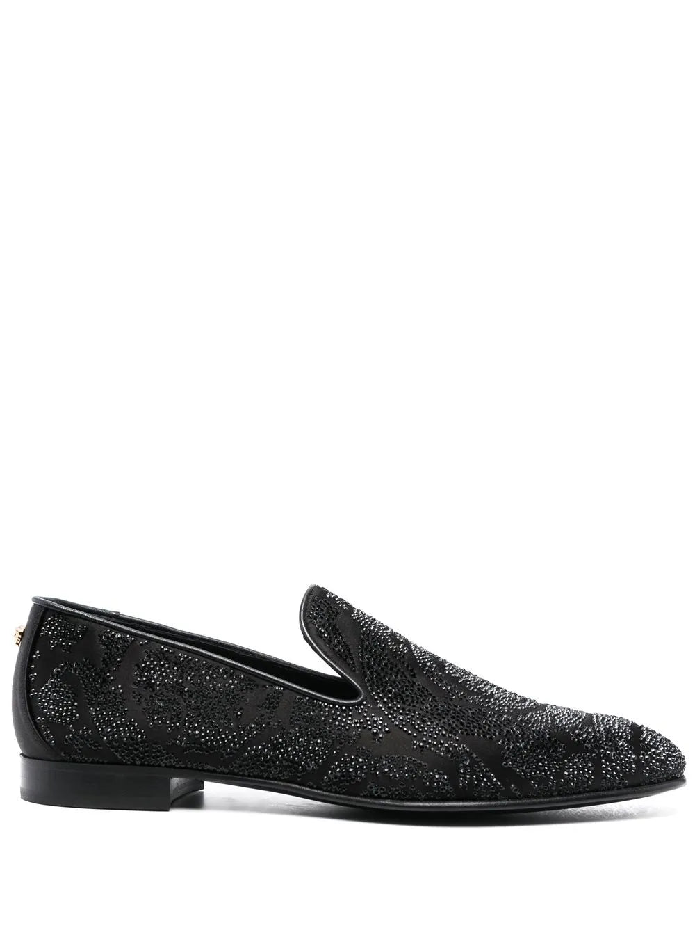 Versace Barocco Silhouette rhinestone-embellished loafers