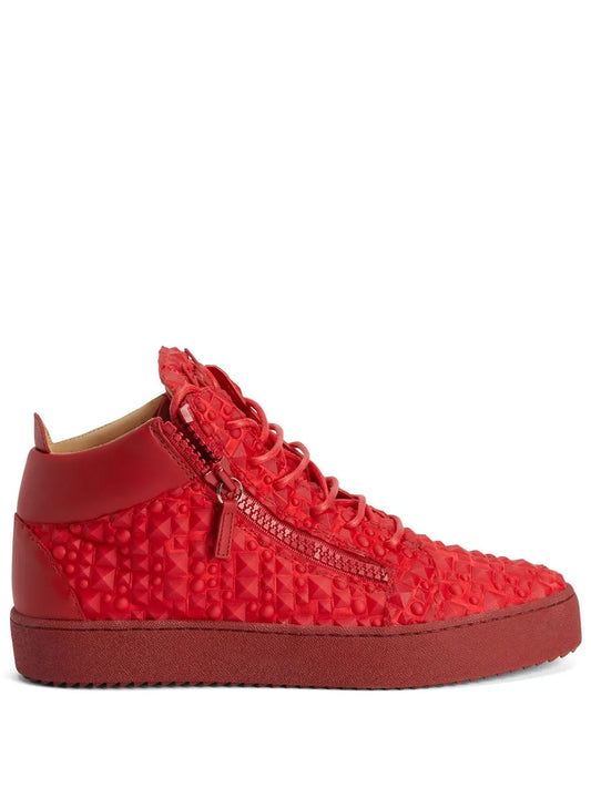 Giuseppe Zanotti studded high-top sneakers 