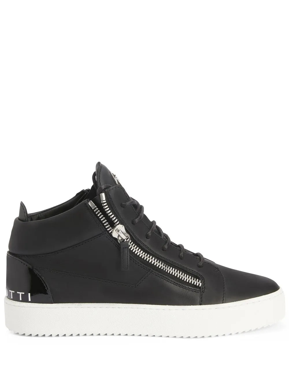 Giuseppe Zanotti zip-details leather sneakers 