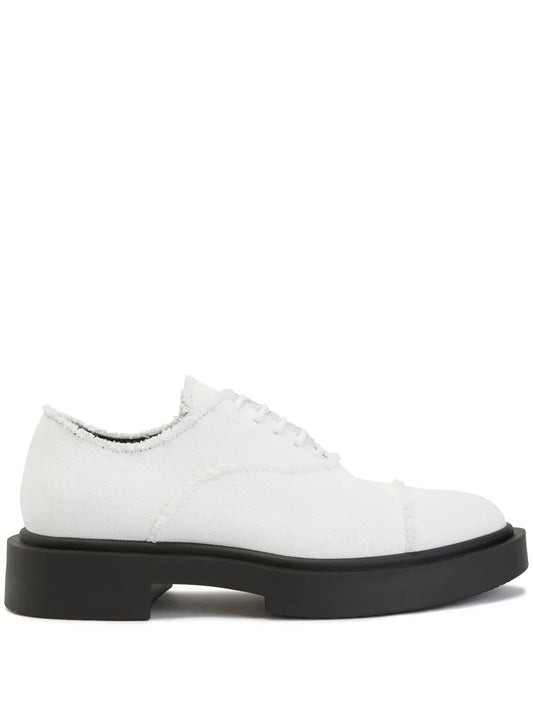 Giuseppe Zanotti Adric frayed Oxford shoes