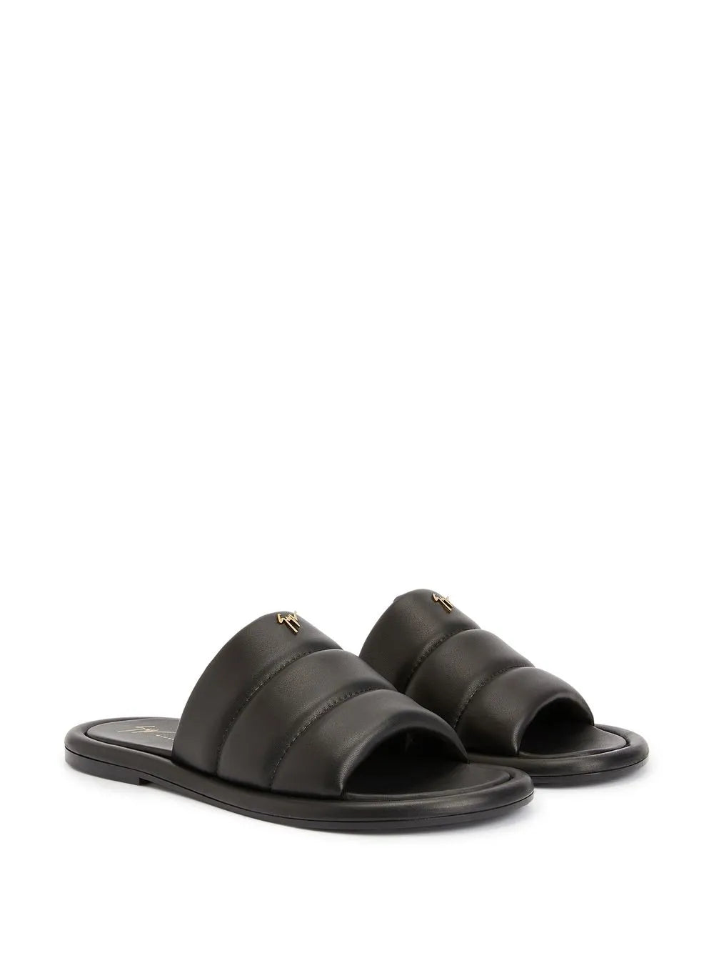 Giuseppe Zanotti Harmande quilted leather slides