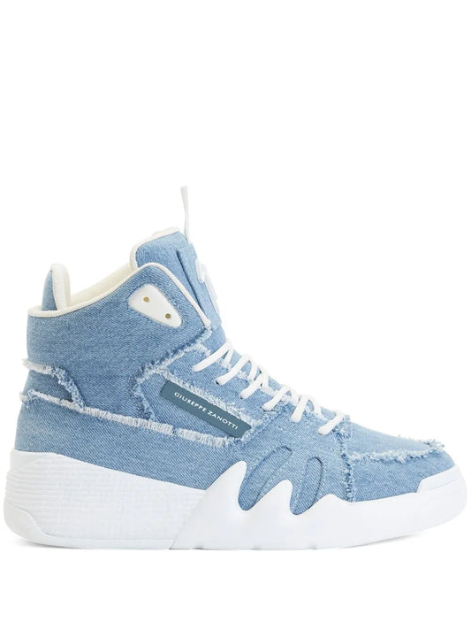 Giuseppe Zanotti denim high-top sneakers
