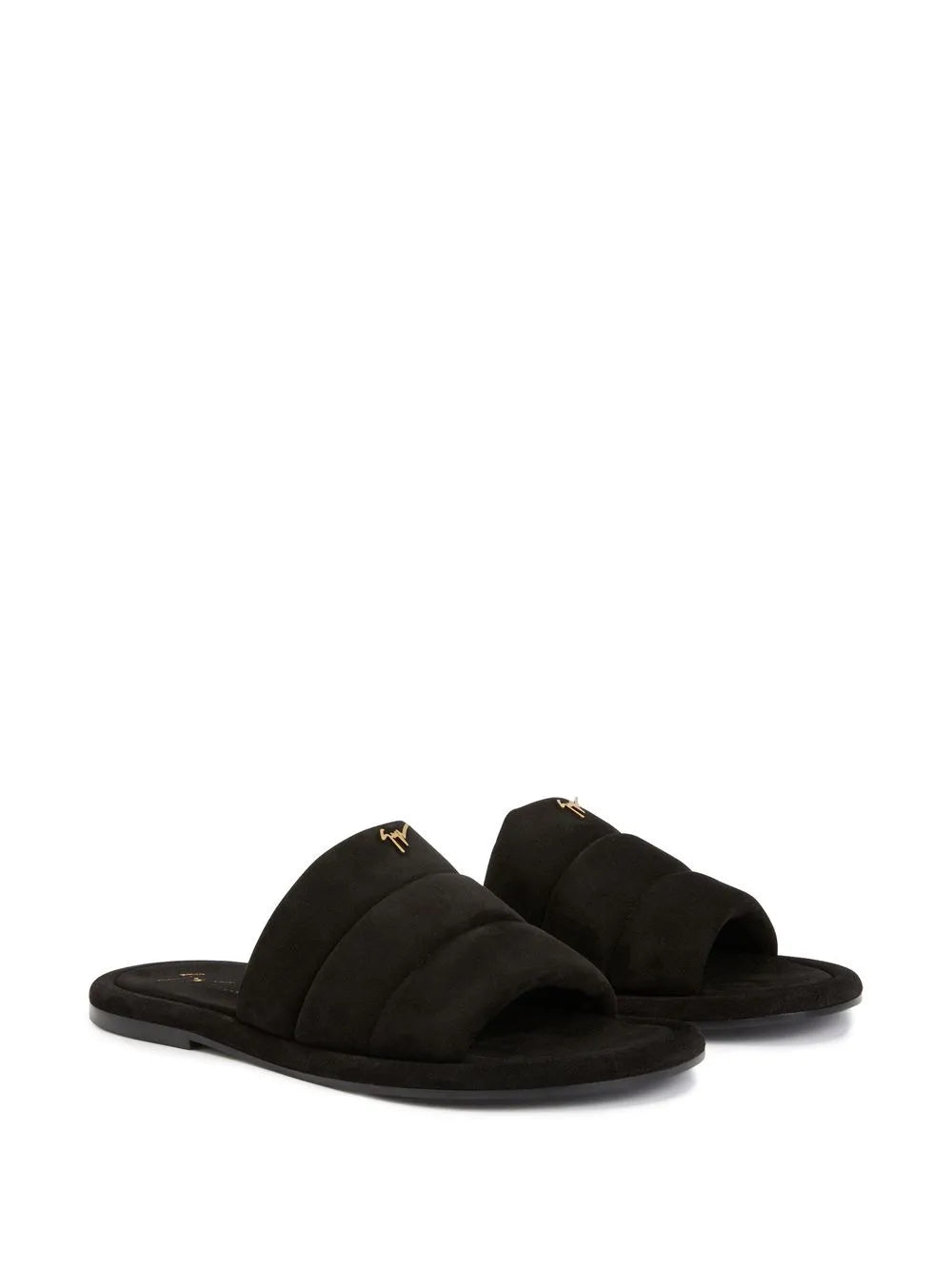 Giuseppe Zanotti Harmande quilted suede slides
