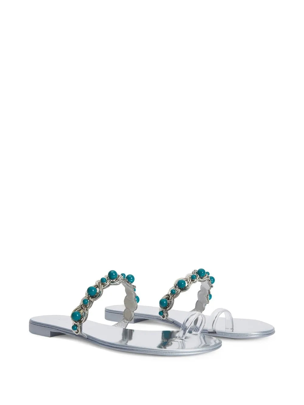 Giuseppe Zanotti Marguerithe gem-stone flat sandals