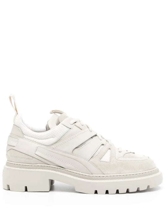 Bally panelled lace-up shoes