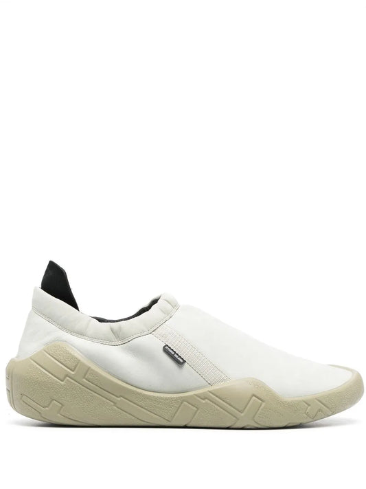 Stone Island Shadow Project logo-patch slip-on sneakers