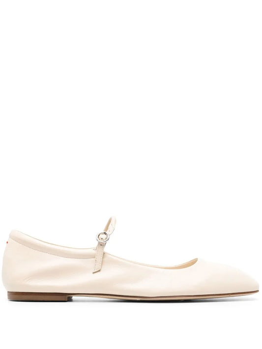 Aeyde Maryjane leather ballerina shoes 