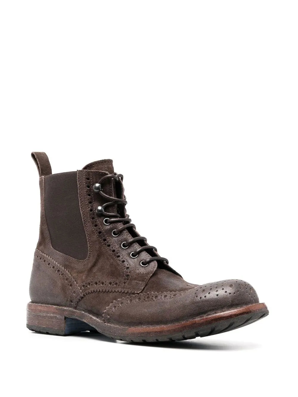 Moma perforated-detail ankle boots