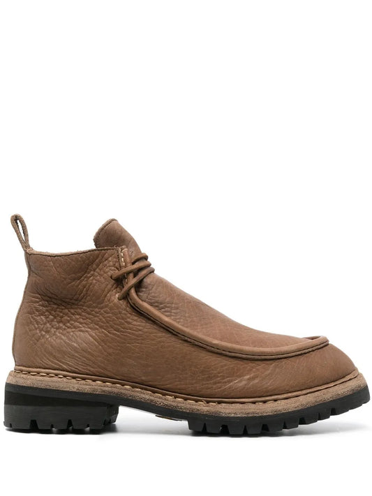 Guidi lace-up leather boots