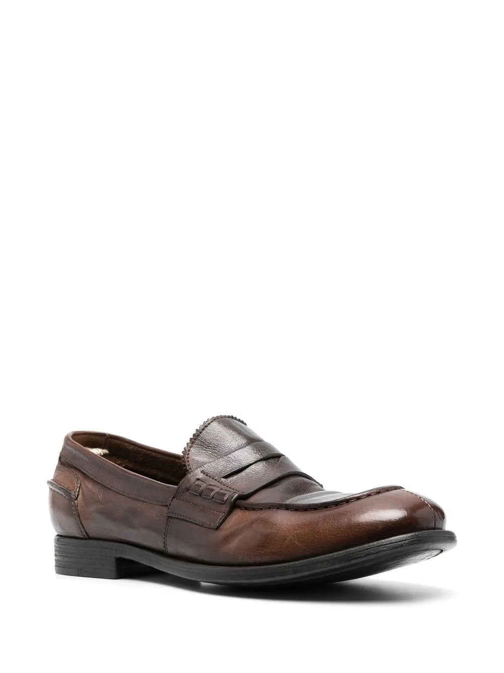 Officine Creative Chronicle leather Penny loafers 