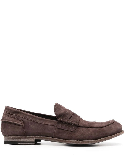 Officine Creative flat suede loafers