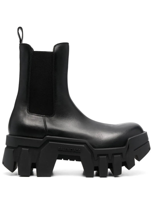 Balenciaga Bulldozer platform Chelsea boots